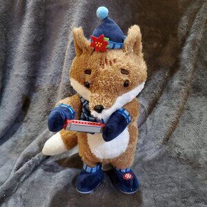 Target Wondershop Christmas 2024 Animated Musical Plush Fox W/ Harmonica